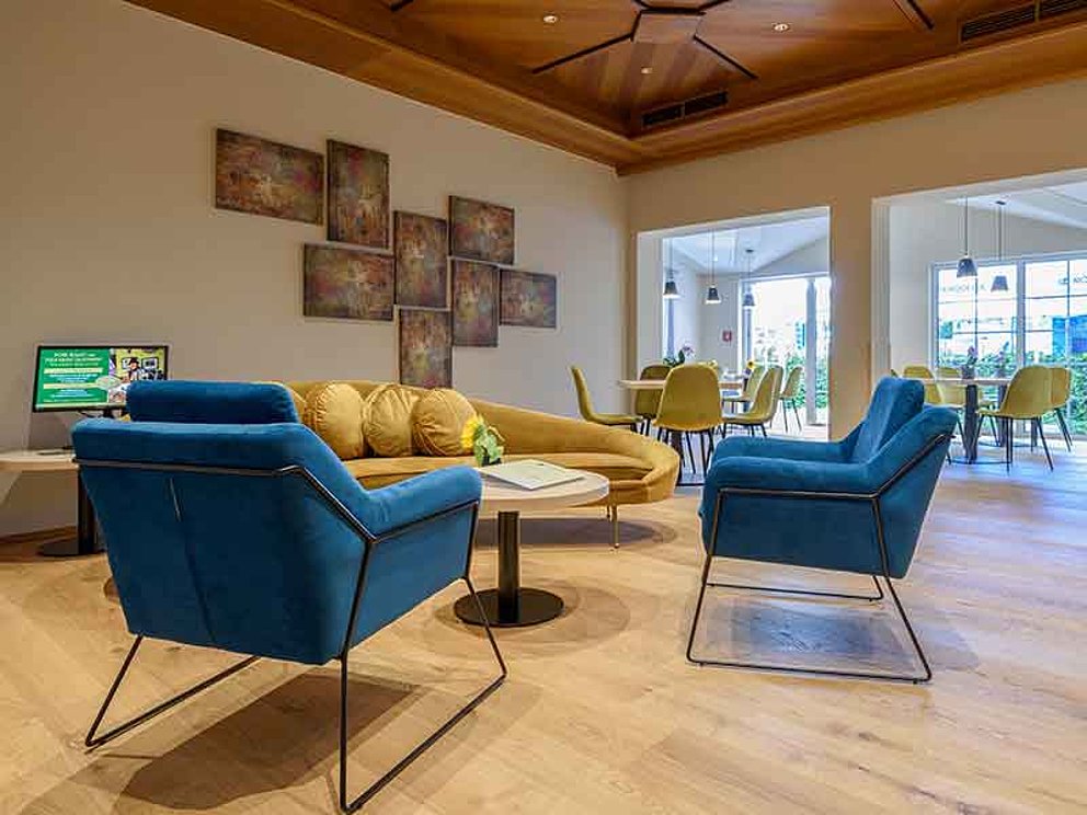 Lobby im Hotel Moserwirt in Bad Goisern