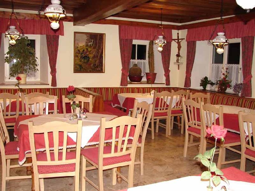 Gaststüberl im Gasthof Kirchenwirt in Gosau