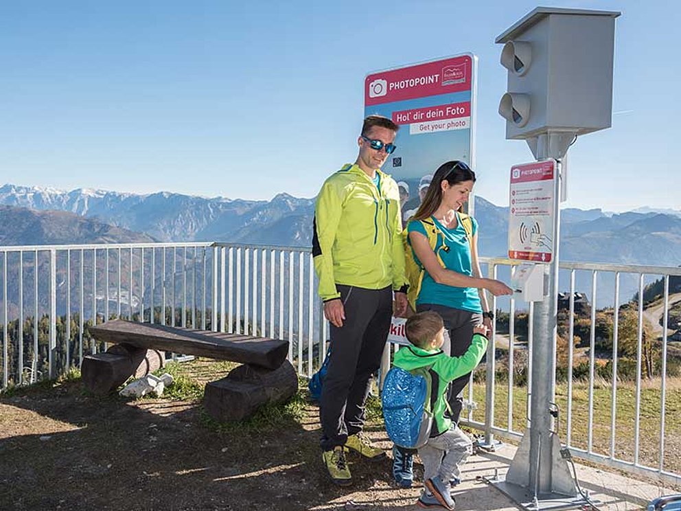 Wandern am Feuerkogel mit der Familie