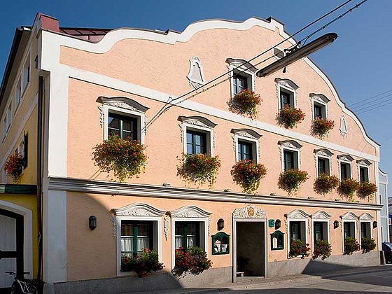 Gebäude des Vitalhotels Lembacherhof in Lembach