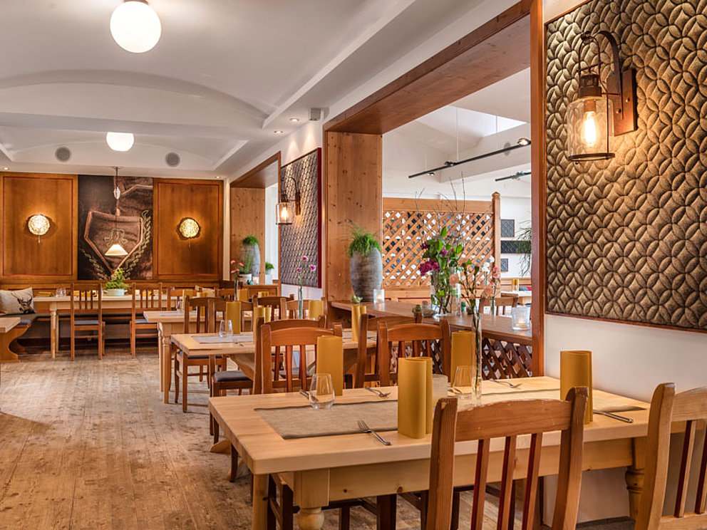 Restaurant im MONDI Hotels Resort am Grundlsee