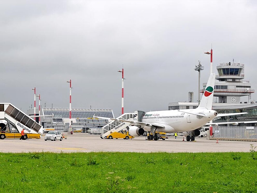 Flughafen Linz Außenansicht