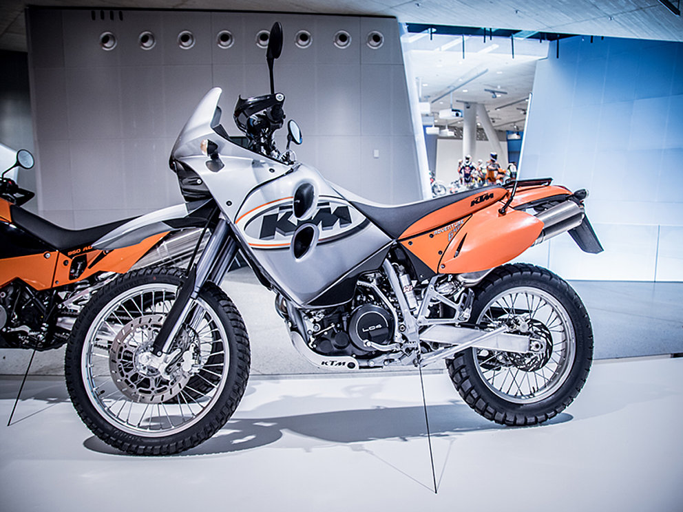 KTM Motohall Austellung