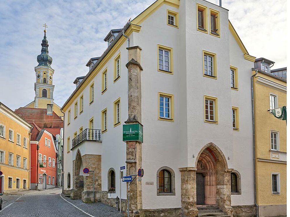 Außenansicht Stadthotel Schärding