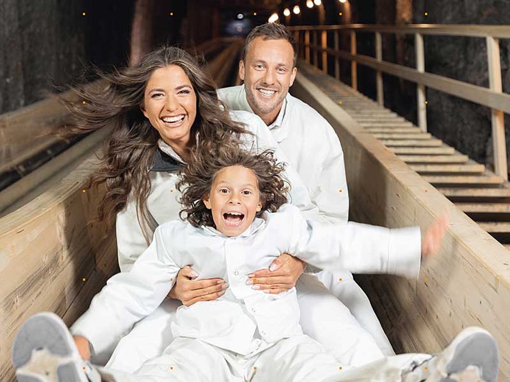 Familienausflug in Salzwelten Hallstatt