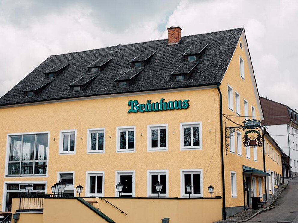 Gruppenausflug zur Biobrauerei Neufelden - Ansicht Brauhaus