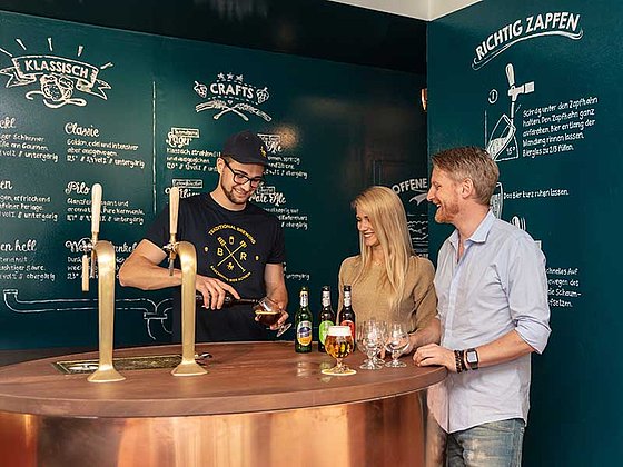 Führung im Innviertler Brauturm bei Raschhofer Bier