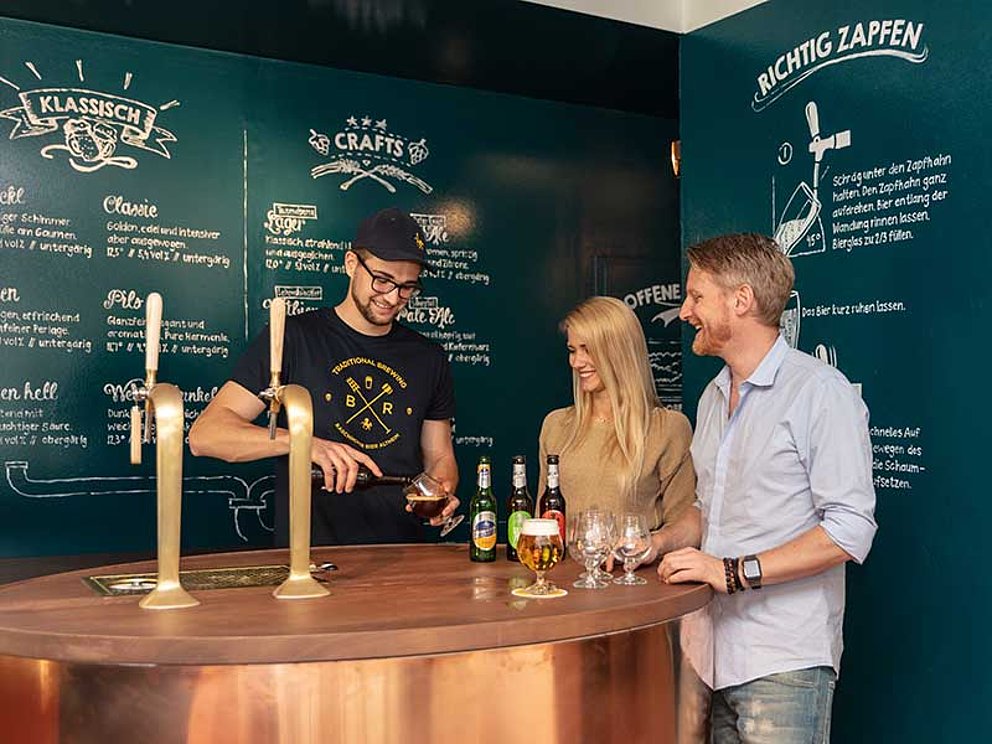 Führung im Innviertler Brauturm bei Raschhofer Bier