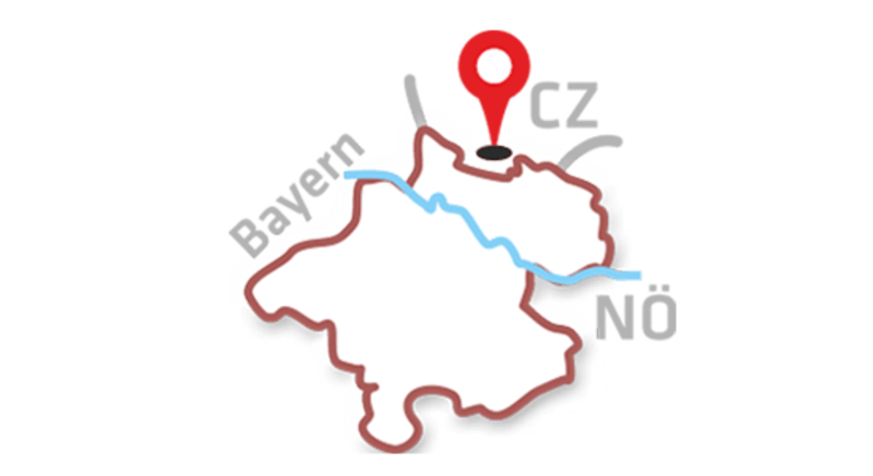 Standortkarte zur Gruppentour Paddeltour auf der Moldau in Tschechien