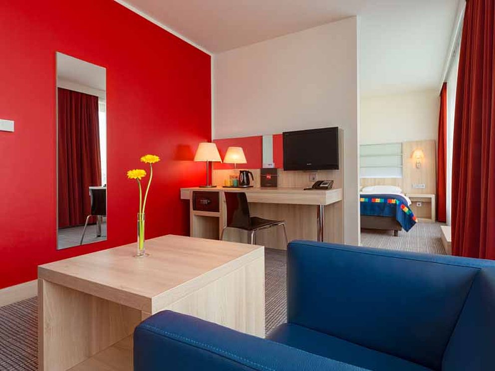 Sitzbereich im Doppelzimmer im Park Inn Linz