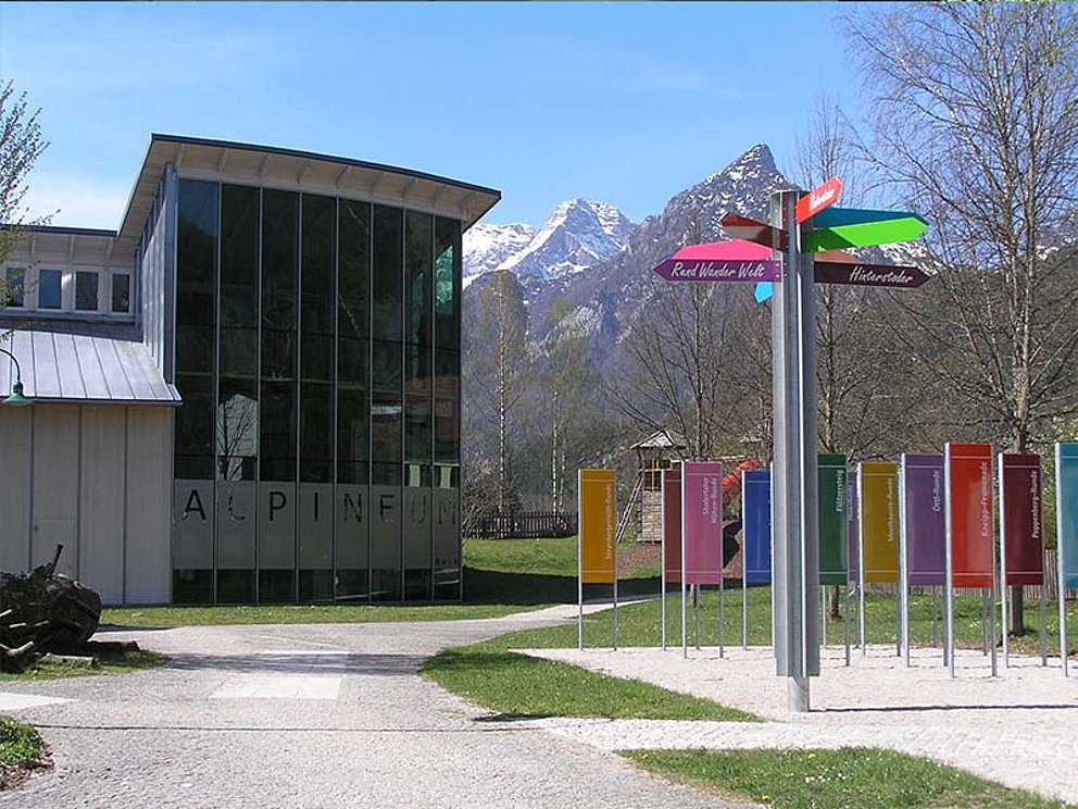 Außenansicht Alpineum Hinterstoder
