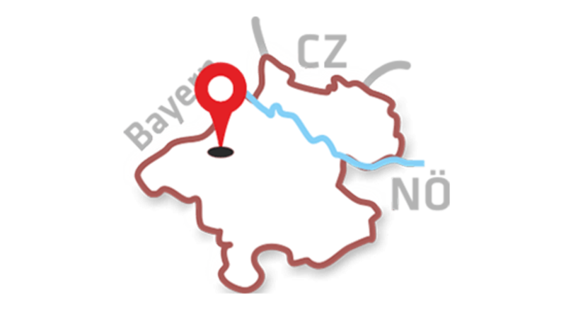 Standortkarte Gruppentour Bauernolympiade am Loryhof im Innviertel