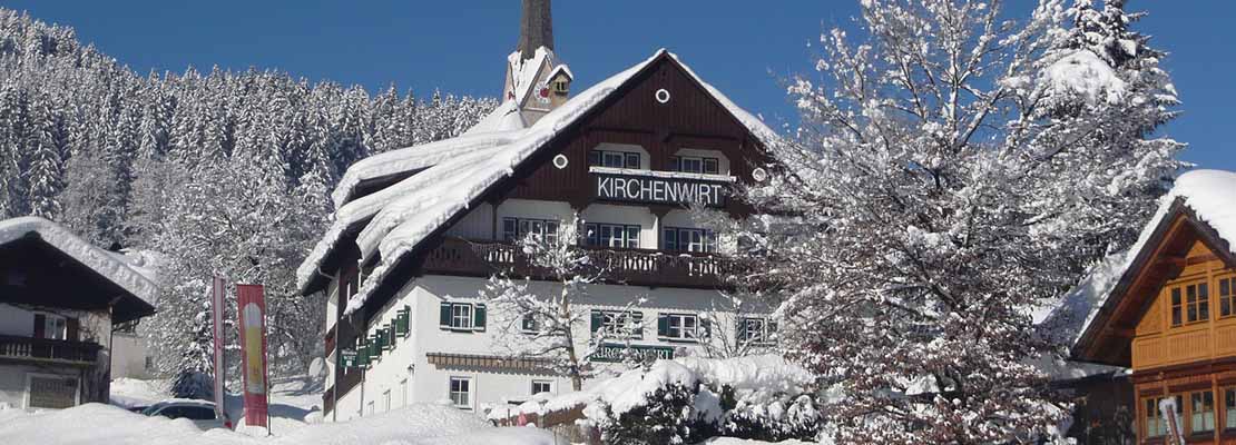 Winter in Gosau - Hotel Kirchenwirt